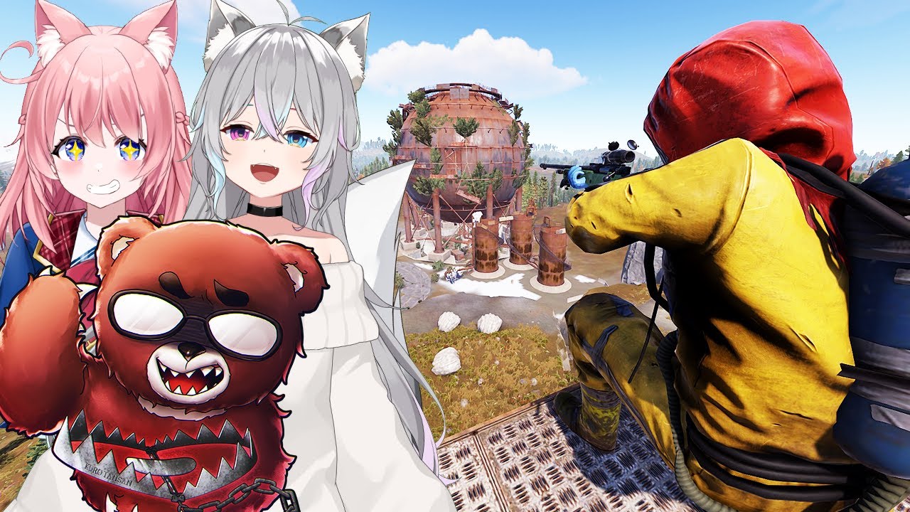 地獄のモニュメントキャンプを始めるので嫌われること間違いなし！！！【PSR】【RUST】