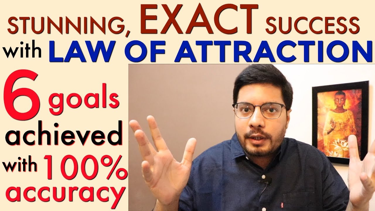 MANIFESTATION #160: 🔥 LAW OF ATTRACTION Success - SIX Goals Manifested with 100% ACCURACY