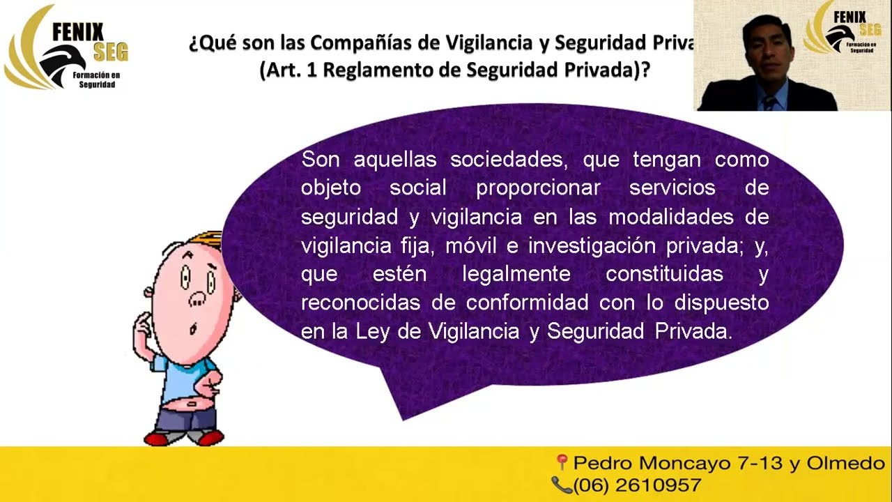 CLASE 2 LEY Y REGLAMENTO DE VIGILANCIA Y SEGURIDAD PRIVADA