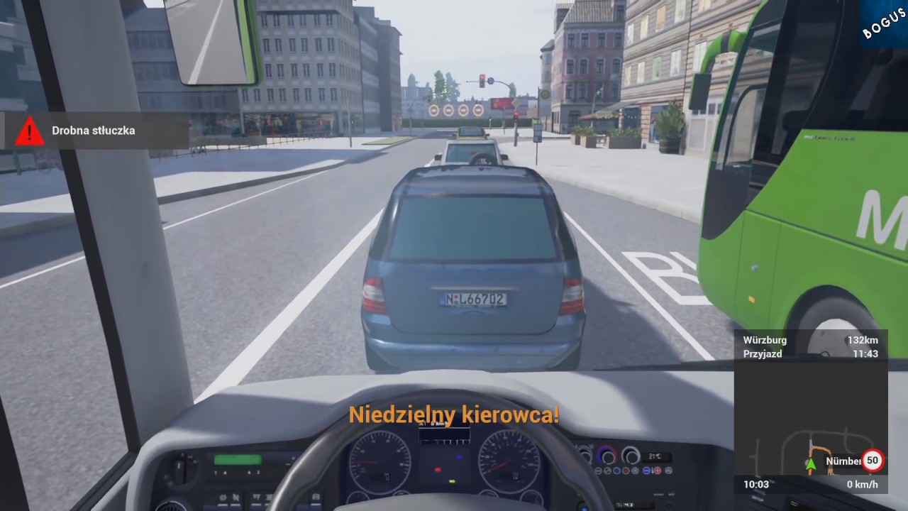 Symulator Autobusu 2017 - Fernbus - [Test Gry] [PC]
