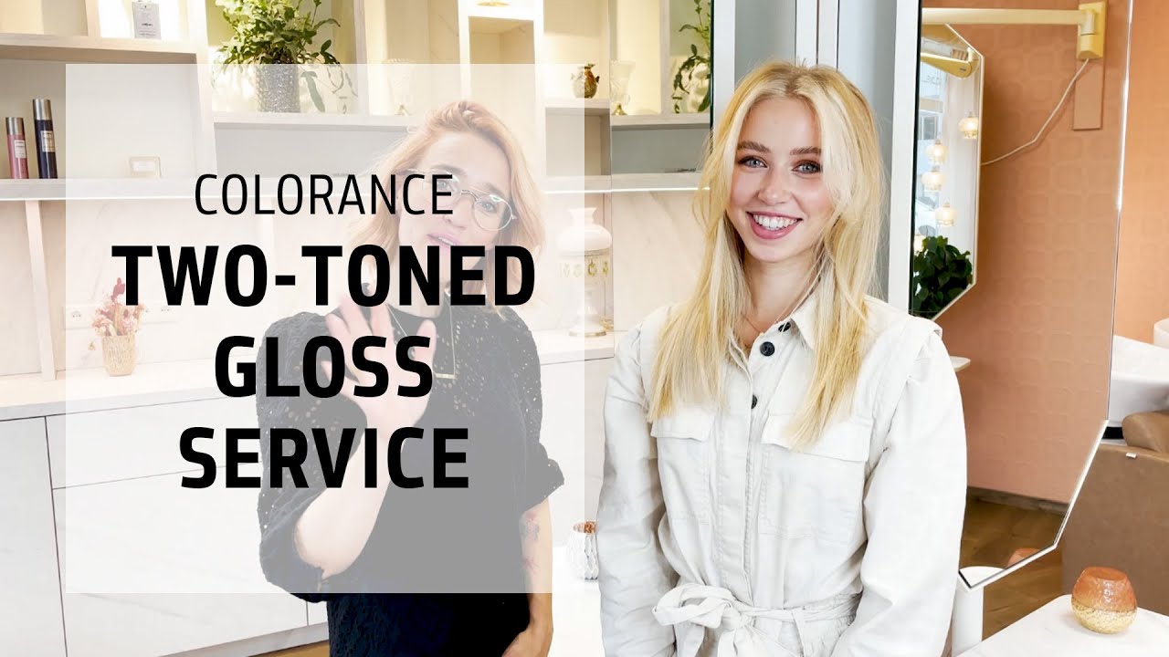 Two-Toned Gloss Service Tutorial | Colorance | Goldwell Education Plus