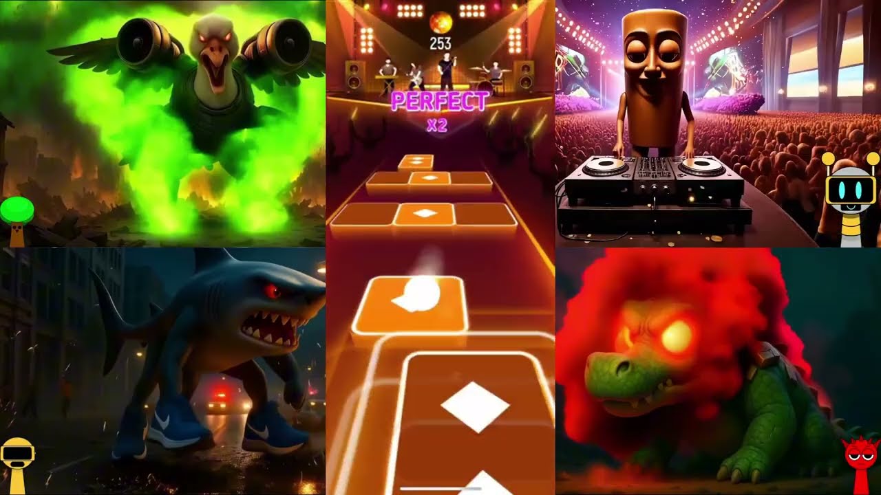 SPRUNKI EPIC BATTLE -BOMBINI GUZZINI vs BOMBARDINO CROCODILO vs TRALALERO TRALALA vs Tung Tung Sahur