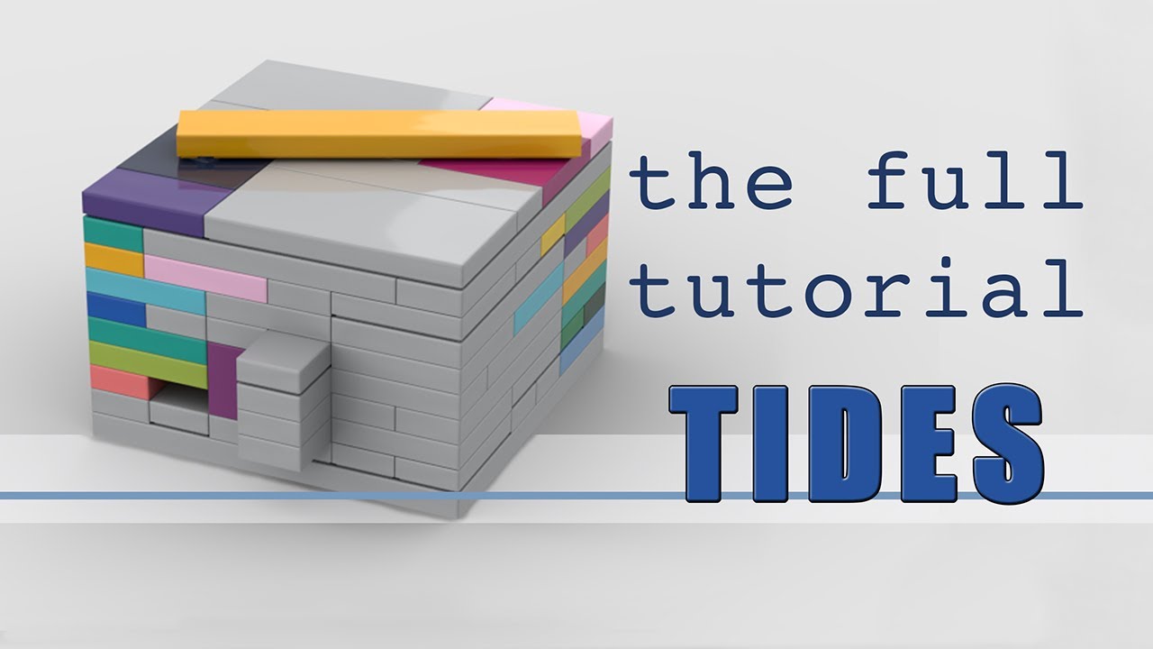 Full Tutorial: How to Make TIDES Lego Puzzle Box - Level 5