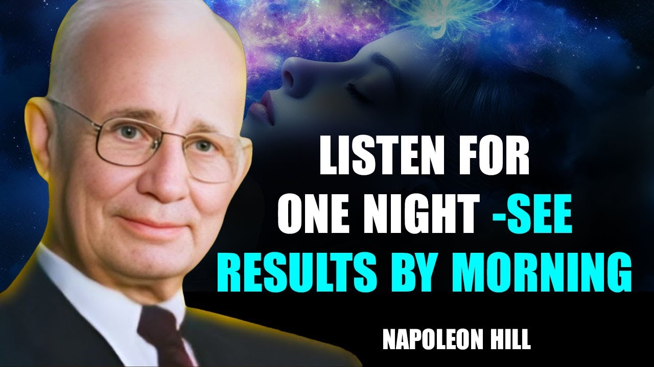 NAPOLEON HILL: BEST SLEEP MEDITATION TO MANIFEST YOUR DESIRES OVERNIGHT