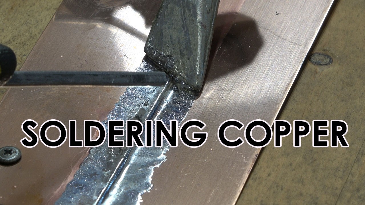 Introduction to Soldering Copper Flashings