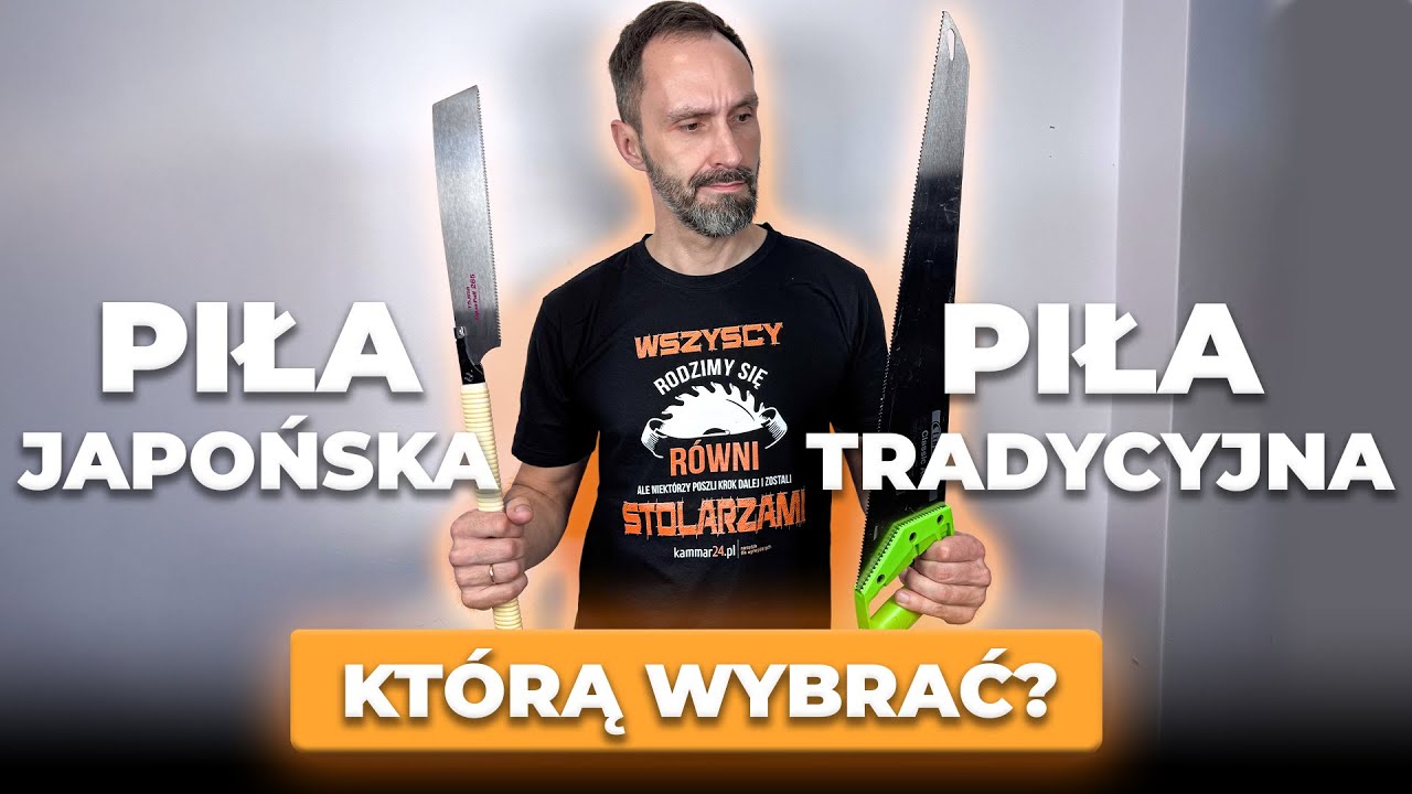 Piła Japońska a Piła Tradycyjna - Zobacz przed zakupem!