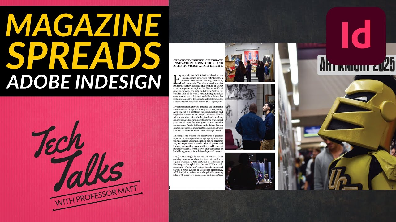 Design a Magazine Spread in Adobe InDesign | Paragraph Styles & Layout Tips
