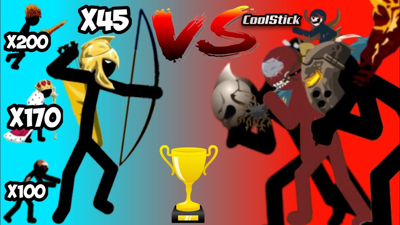 All Stick War Legacy Units Team Vs All Giants Bosses Team | Points Tournament | CoolStick
