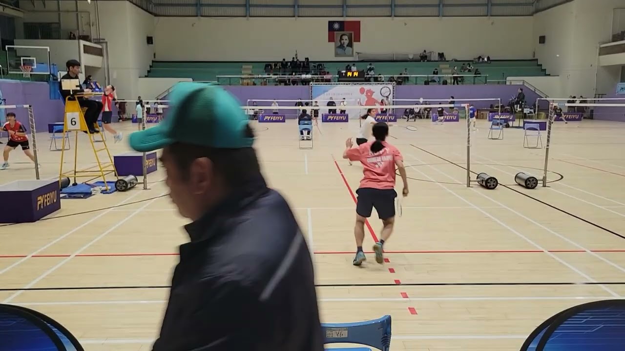 2026.01.31 台羽盃全國分齡羽球錦標賽【公開組女單預賽】苗栗縣立大同高中 關卉諭 vs 信富體育 柯沛妤