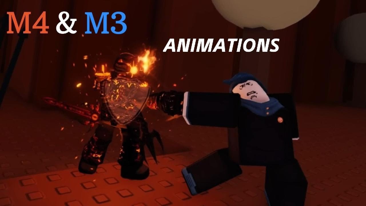 NEW M4 & M3 ANIMATIONS! [1x upd Forsaken]