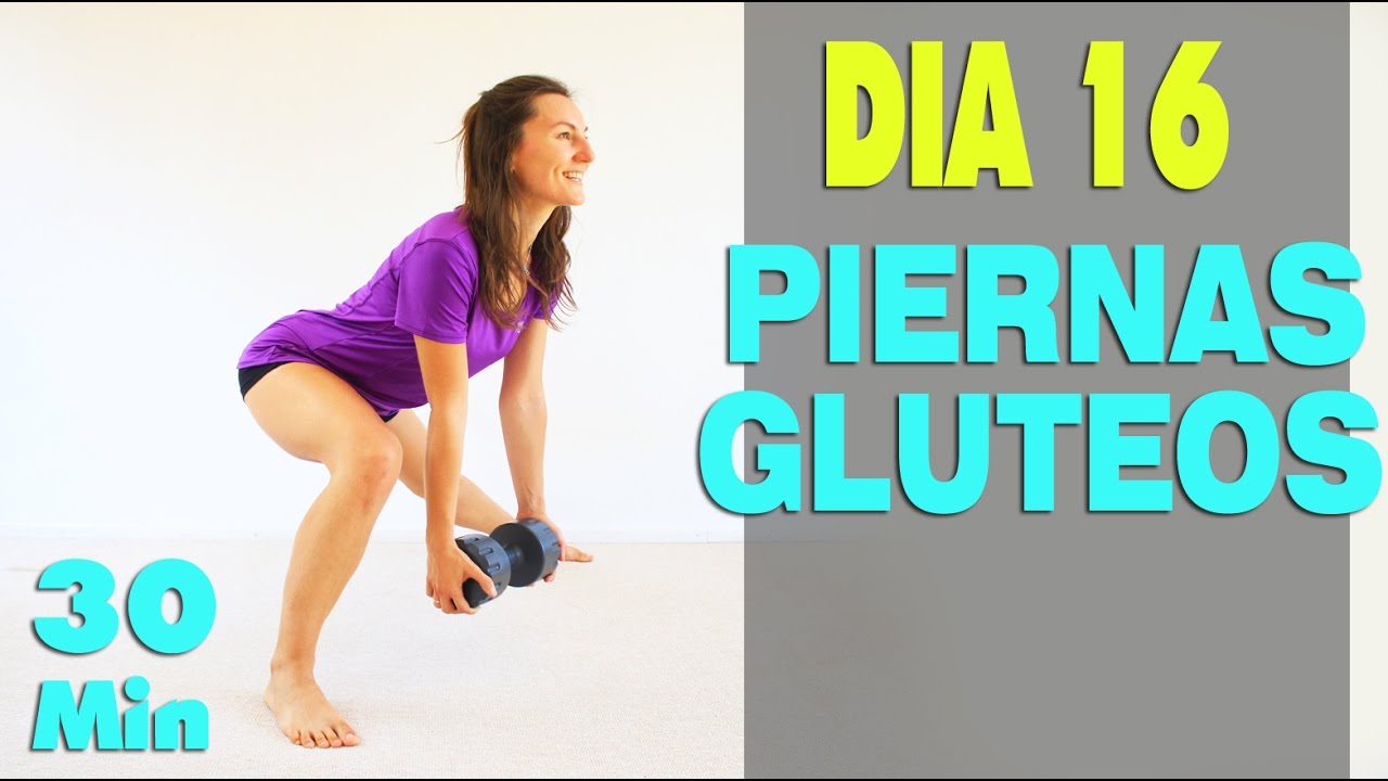 Tonificar piernas y gluteos, en 30 min | Día 16 reto TONIFICATE | Elena Malova