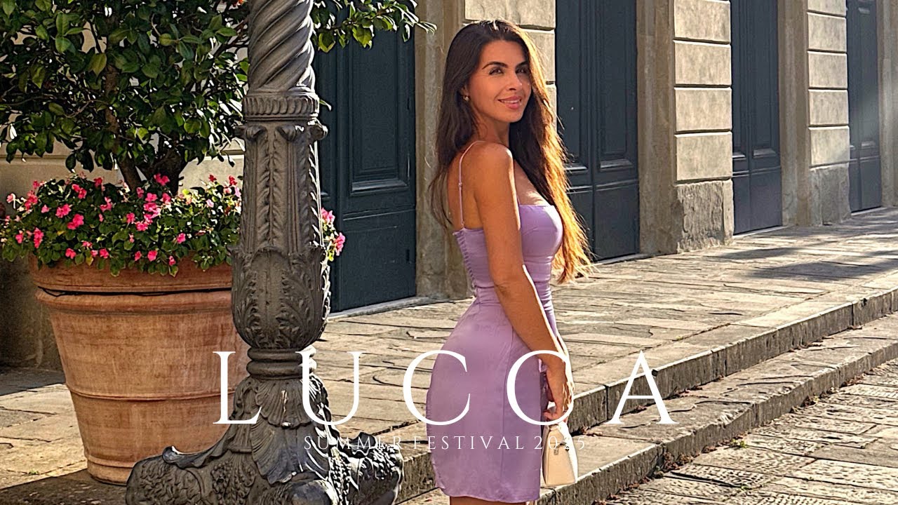JENNIFER LOPEZ LIVE IN LUCCA ITALY | LUCCA SUMMER FESTIVAL 2025 SHOPPING + SKINCARE |Alessandra Rosa