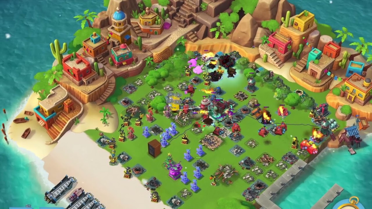 Beating more Top Players in Boom Beach