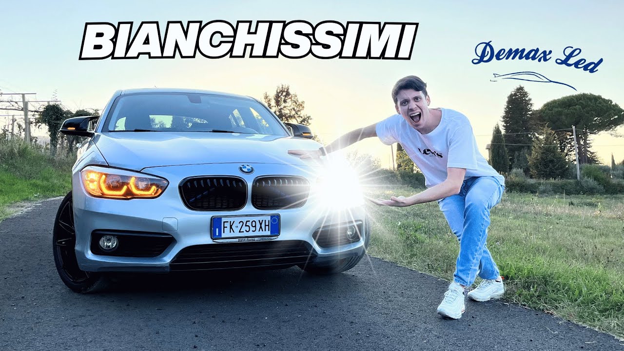 Ho Fatto I FARI LED Alla Mia BMW Serie 1! *spaziali*