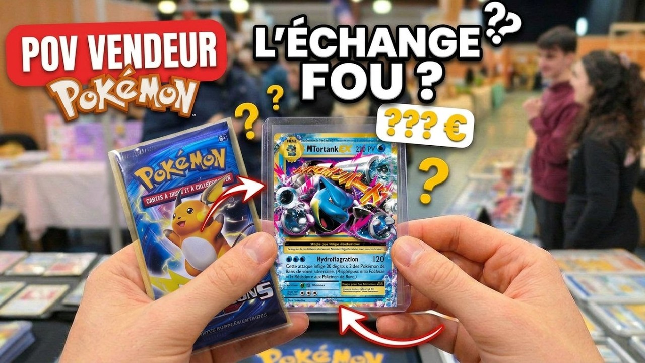 IL A OUVERT DU XY ET M'ECHANGE SA CARTE ? | POV VENDEUR POKEMON [EP4]