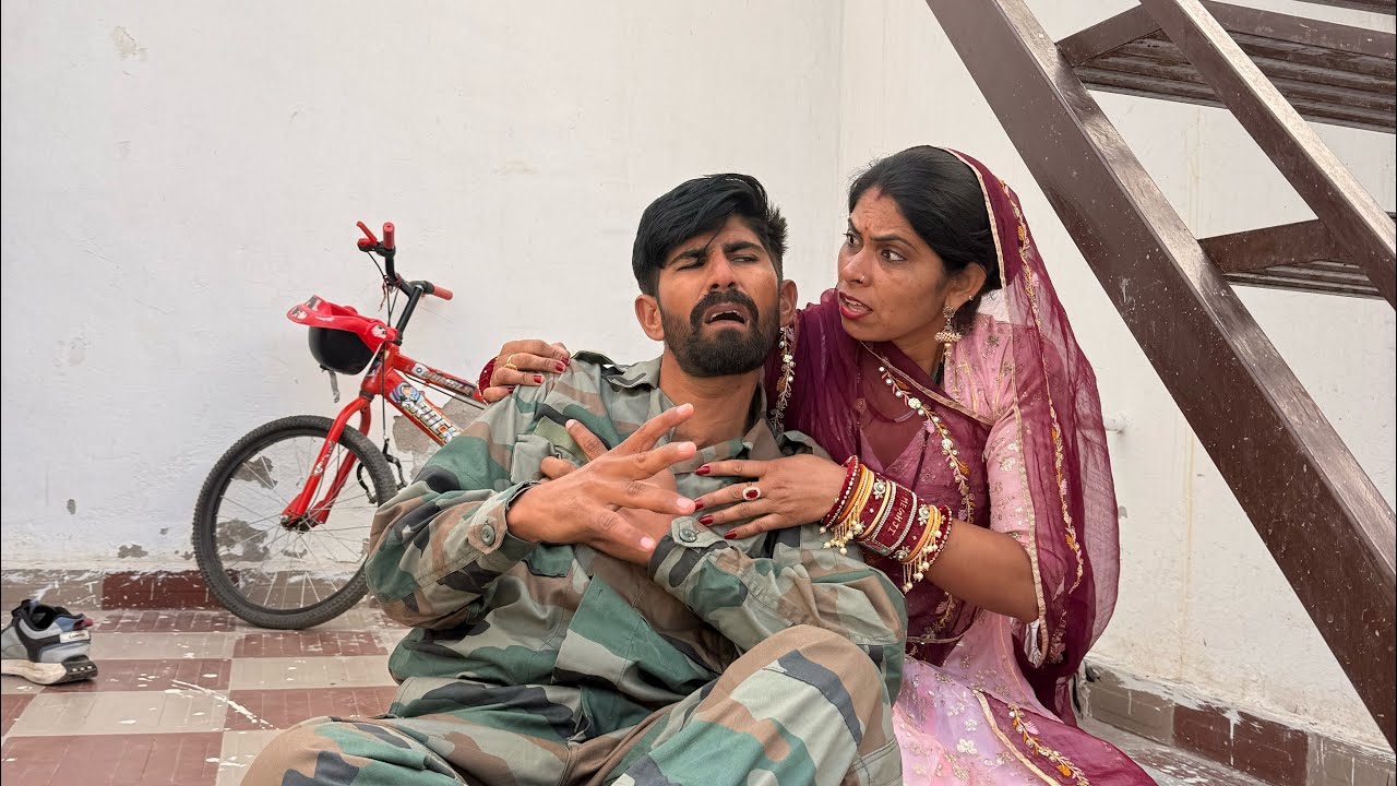 बिना मां का फौजी बेटा शहीद - indian army मारवाड़ी कॉमेडी ||Indu Rajasthani