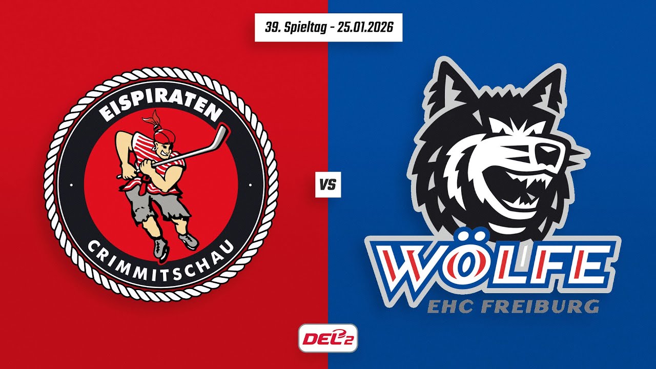 39. Spieltag DEL2 | Eispiraten Crimmitschau vs. EHC Freiburg | Game Highlights