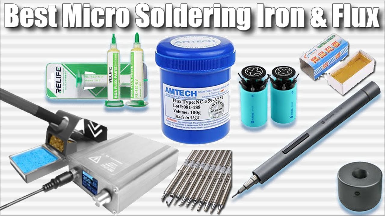 best Soldering Flux or Micro Soldering Iron | Amtech Nc-559-ASM Flux | Soldering Station T12-D +