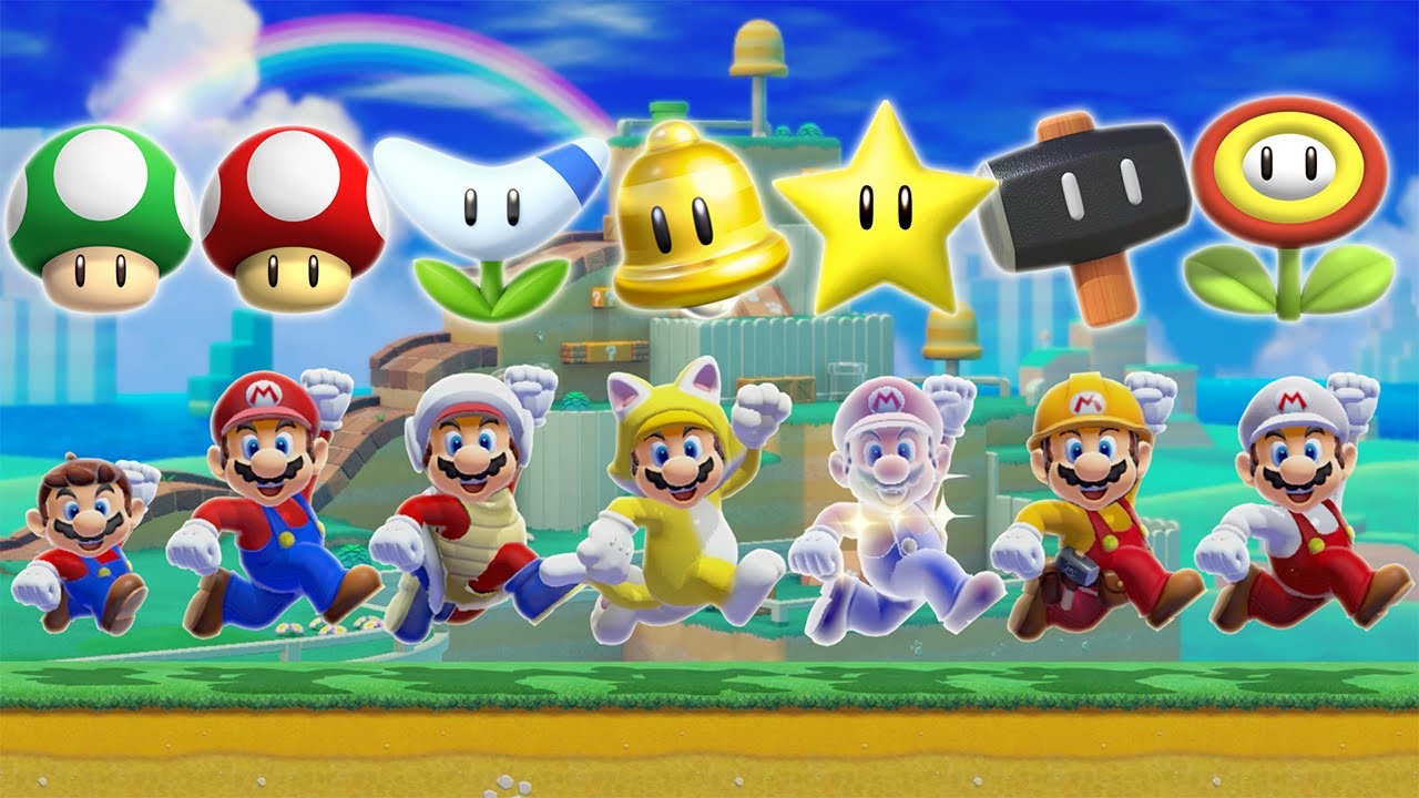 Super Mario Maker 2 - All Power-Ups