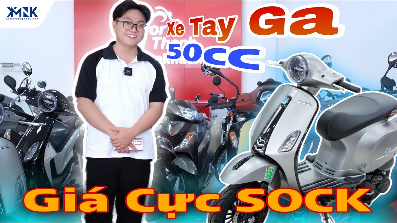 XE TAY GA 50CC GIÁ GIẢM  CỰC SỐC CUỐI THÁNG 5