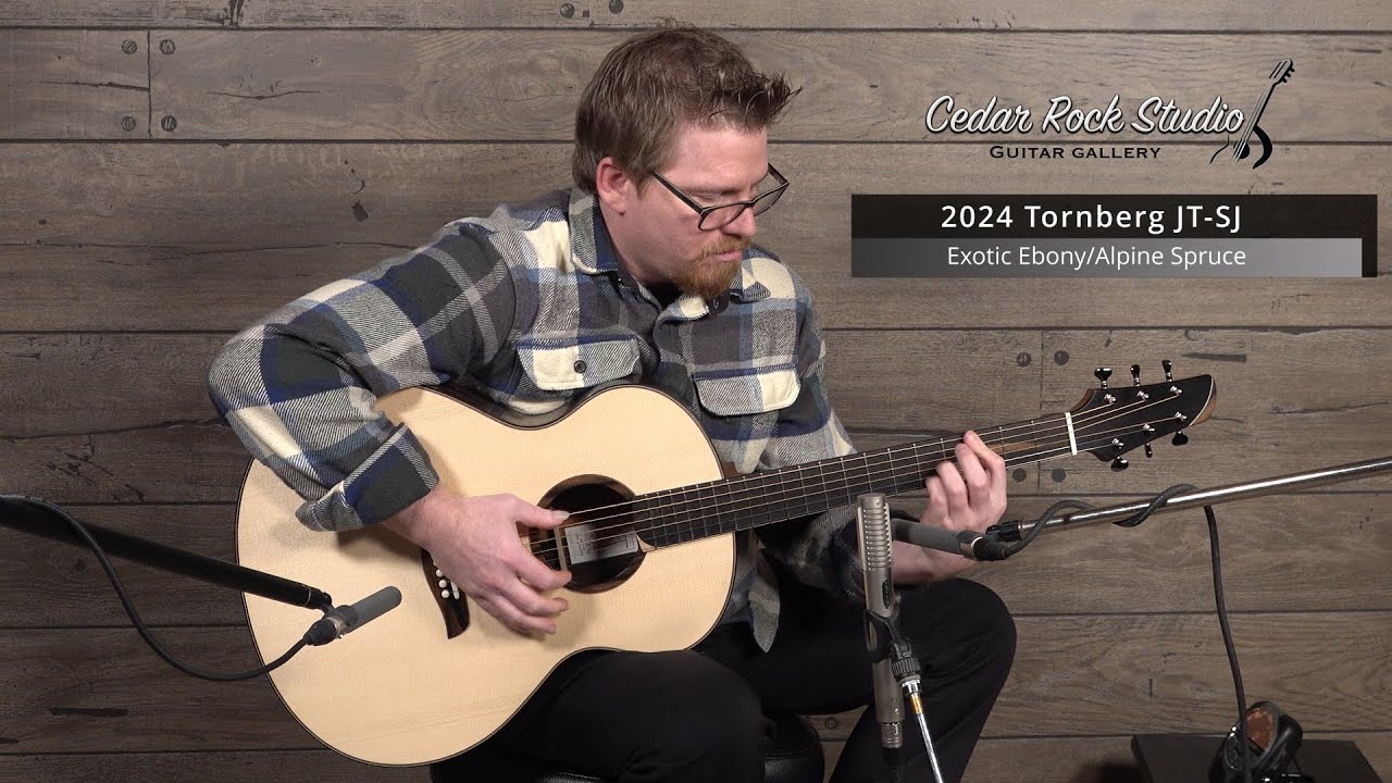 2024 Tornberg JT-SJ (Exotic Ebony/Alpine Spruce) played by Matt Thomas