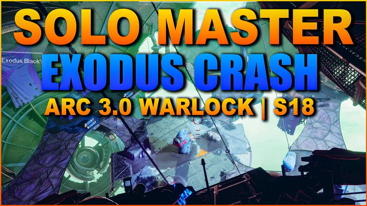 Arc 3.0 Warlock: SOLO Master Exodus Crash Nightfall WITH BOSS CHEESE! (Destiny 2: Season of Plunder)