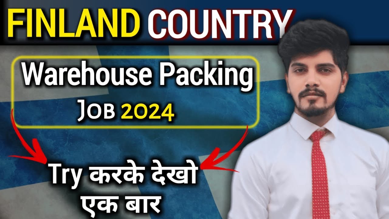 Finland Warehouse packaging job 2024