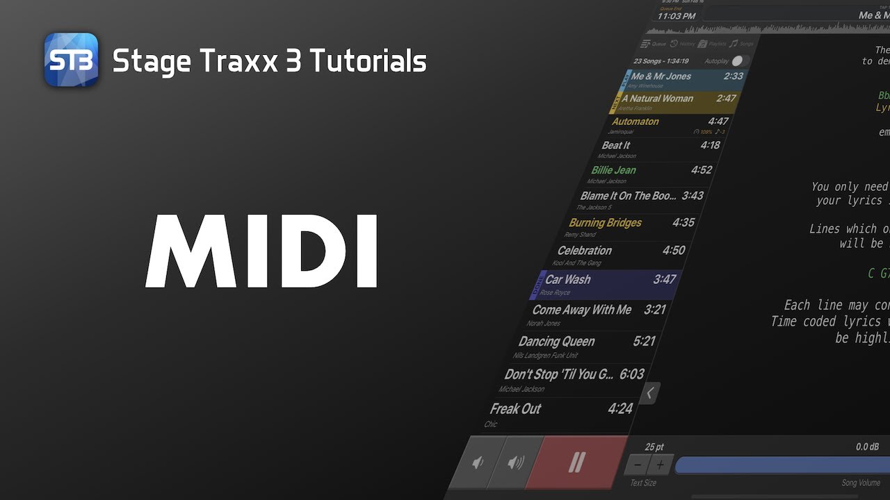 Control other devices with MIDI