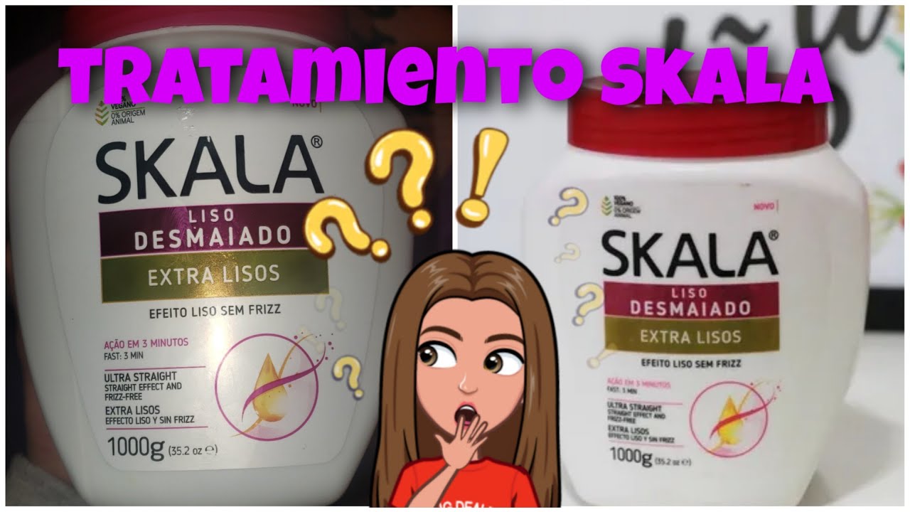 PROBANDO MASCARILLA SKALA (BRASIL) para el PELO
