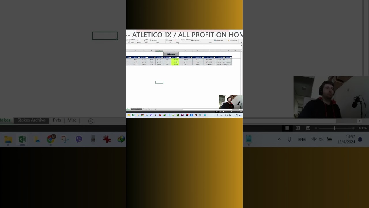 Betakos Stake Calculator (BSC) Series ➖13.04.24 