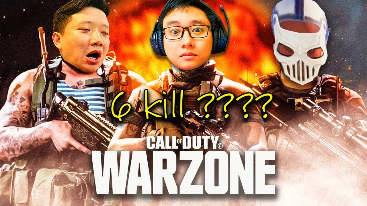 LẦN ĐẦU 6 KILL WARZONE !!! Vũ, Tứ, Hunter HÁ MỒM tưởng tôi đến từ hành tinh khác =))))