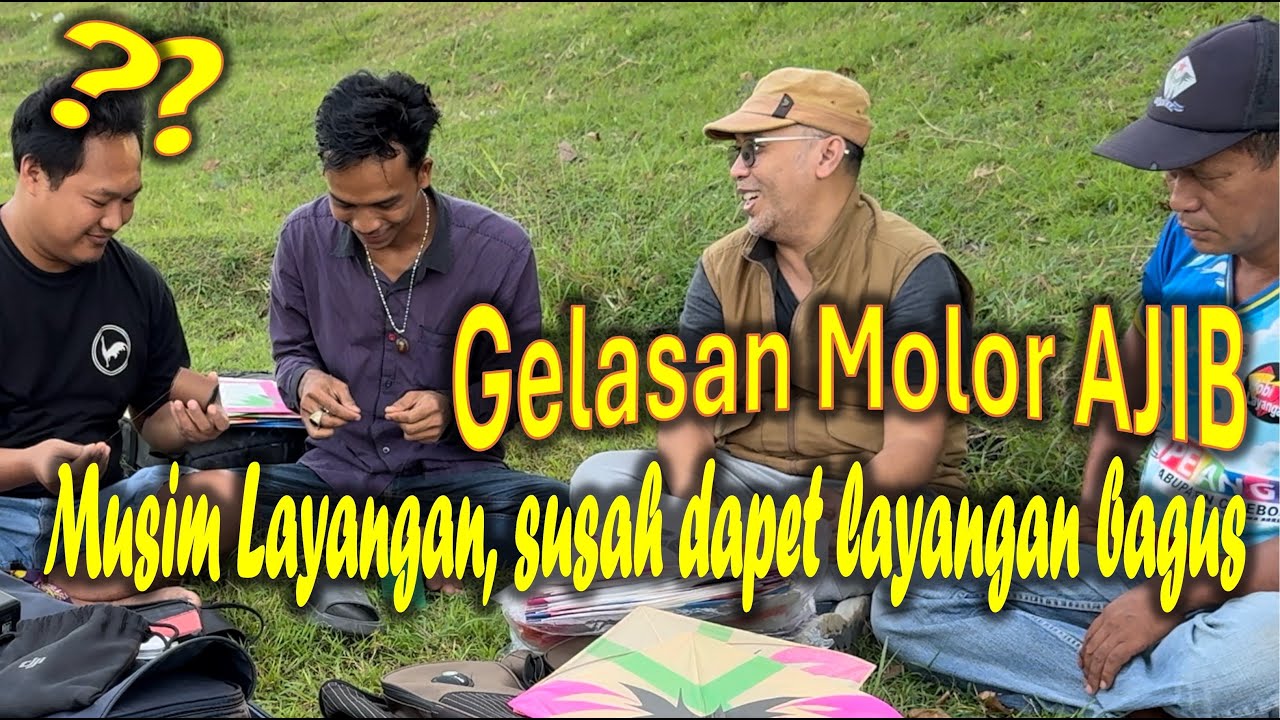 GELASAN MOLOR AJIB | Musim Layangan, susah dapet layangan bagus