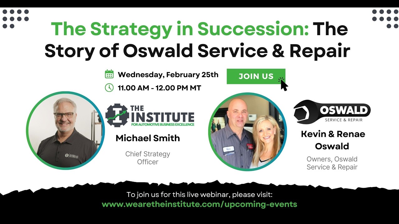 The Strategy in Succession: The Story of Oswald Service & Repair