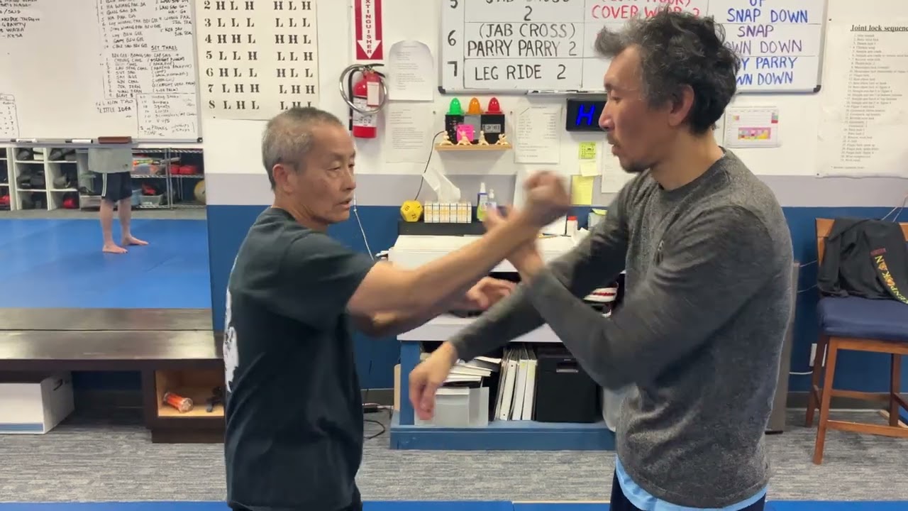 Wing Chun close range drill