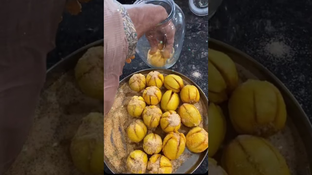 Lemon 🍋 sweet pickle..khata mitha  nimboo da achaar