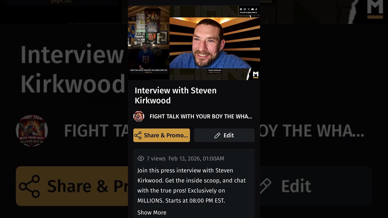 Interview with - Steven Kirkwood ( 5 - 3 ) professional fighter . #boxingnews #goviral #money 
