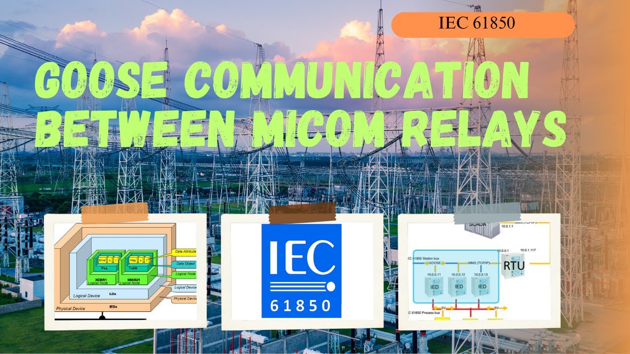 Связь между микрокомпьютерными реле Goose | Протокол IEC 61850