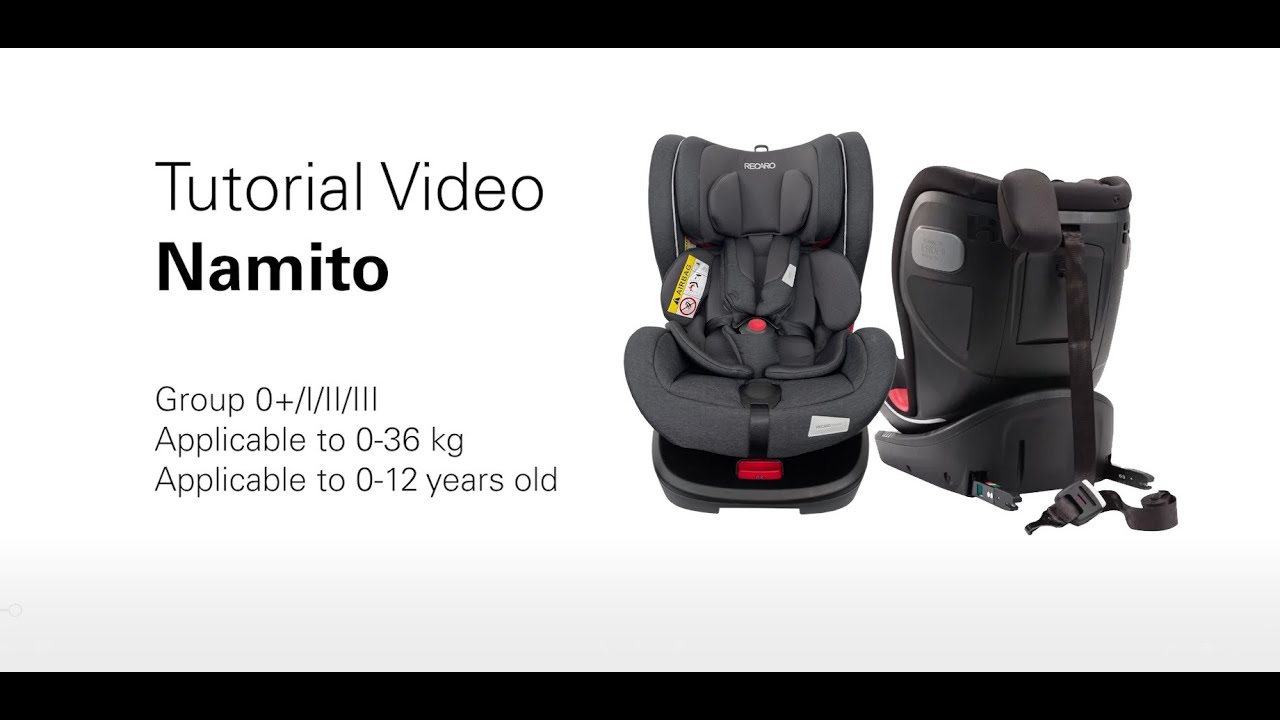 RECARO Namito - Tutorial Video
