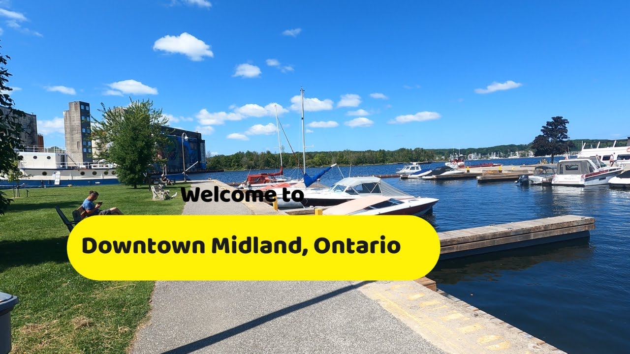 Downtown Midland Ontario Tour