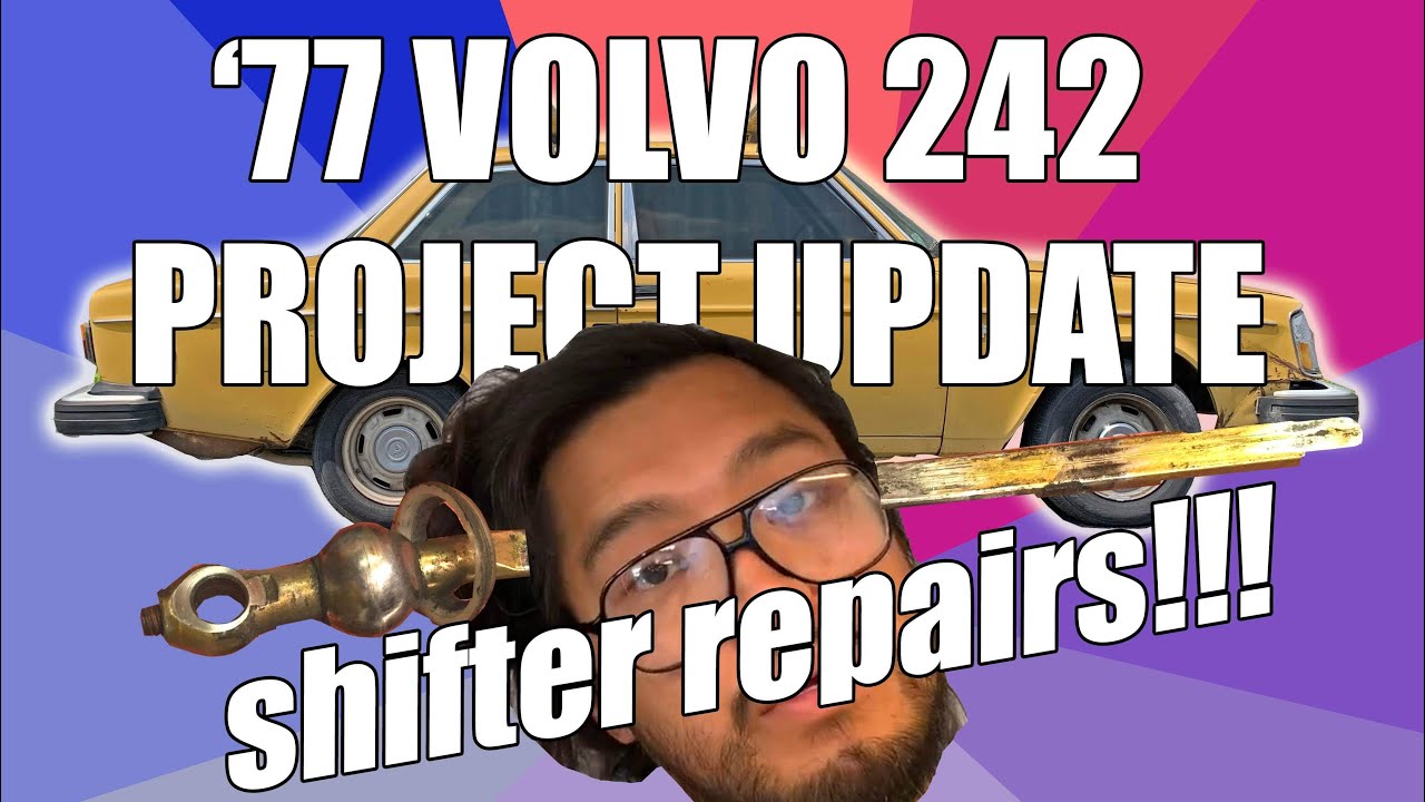 Volvo short shifter build and shift lever repair for my Volvo 242 DL
