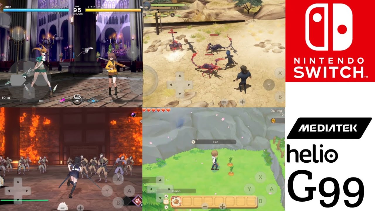 50+ Tested Playable Uzuy/Ryujinx Games on Mediatek Helio G99 [Switch Games]