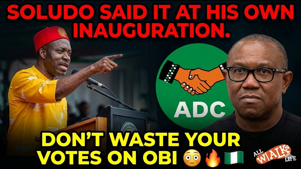 Soludo Used His Own Inauguration To Tell The South-East — Don't Waste Your Votes On Peter Obi