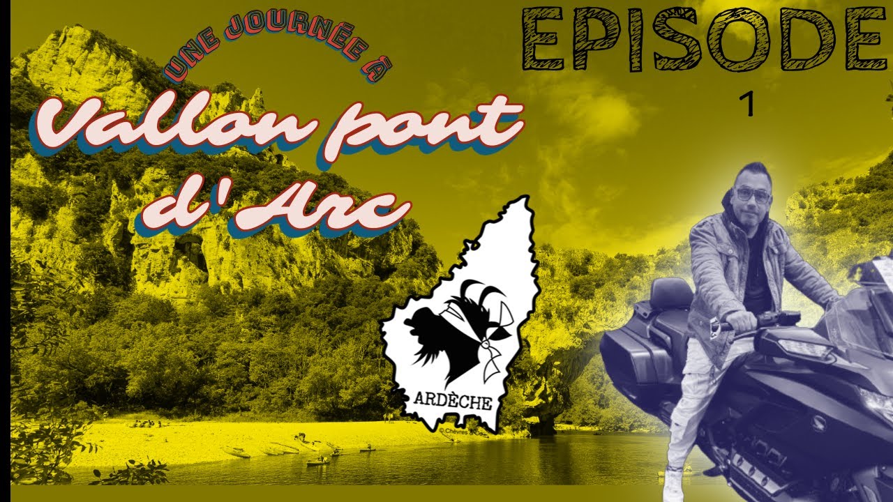 Épisode 1.   une goldwing en ardeche comme vous ne l avez jamais vue !!!