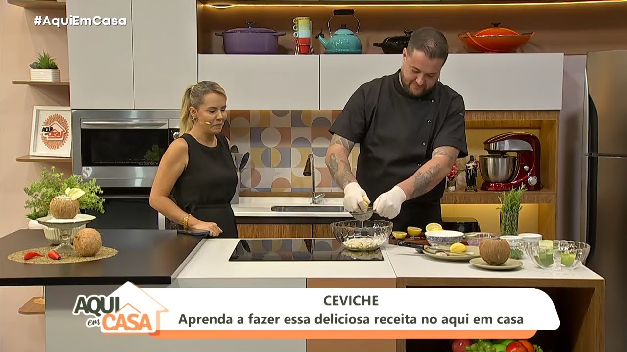 Aqui em Casa | Aprenda a fazer Ceviche - 22/01/2026