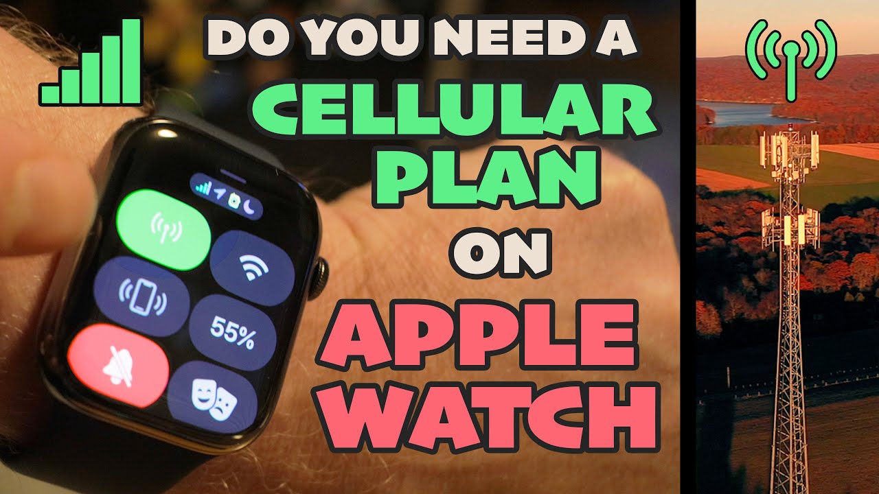 Нужен ли тарифный план сотовой связи на Apple Watch Series 7⌚️