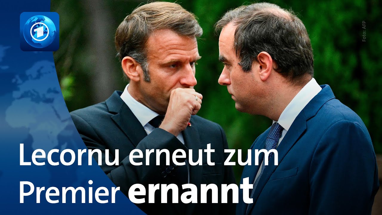 Nach R&uuml;cktritt: Lecornu erneut zum franz&ouml;sischen Premierminister ernannt