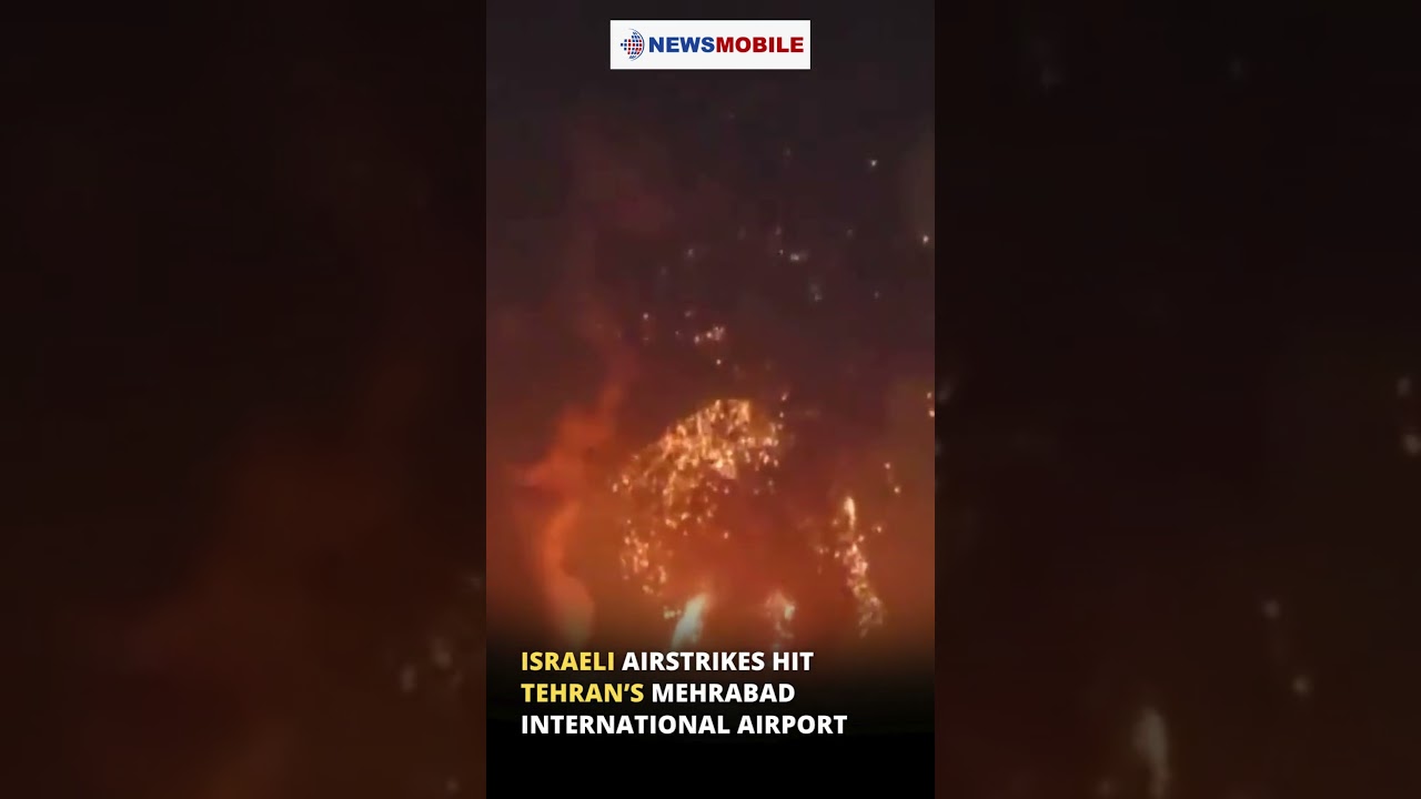 Israeli airstrikes hit Tehran&rsquo;s Mehrabad International Airport