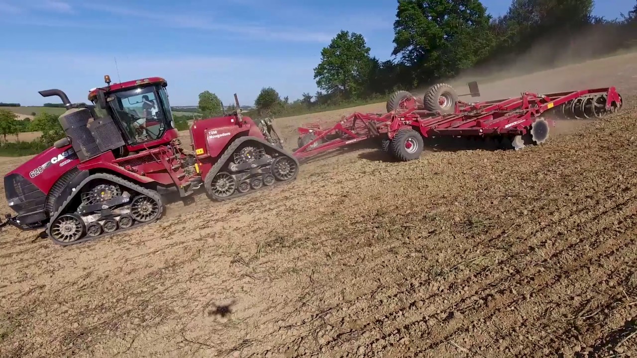 Quadtrac 620 et Horsch 12rt in GERS