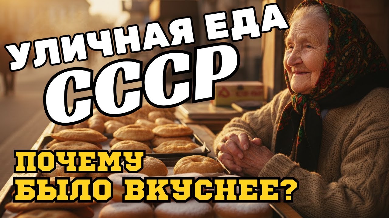 Уличная еда СССР. Что ели на улицах СССР? 5 легенд за копейки.