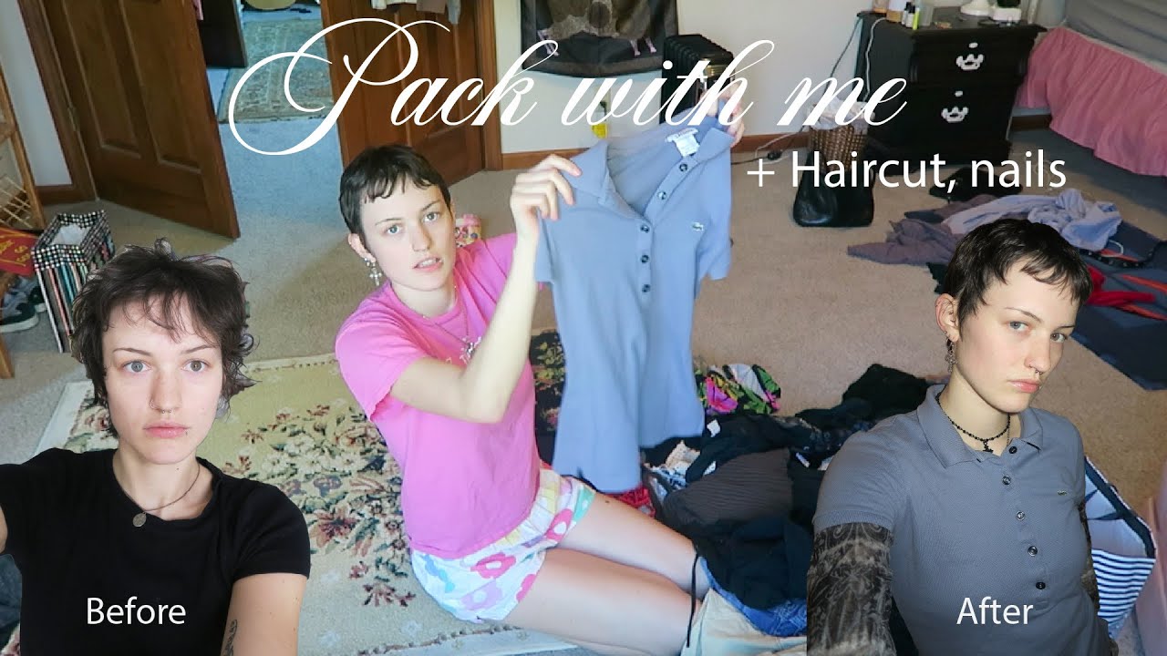 Pack with me for Mexico! (+ haircut, nails, cleaning, oversharing) 𓇼 ࣪ 𓈒⭒𓆡 ⭒𓈒